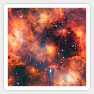 Deep Outer Space Pattern 12 Sticker